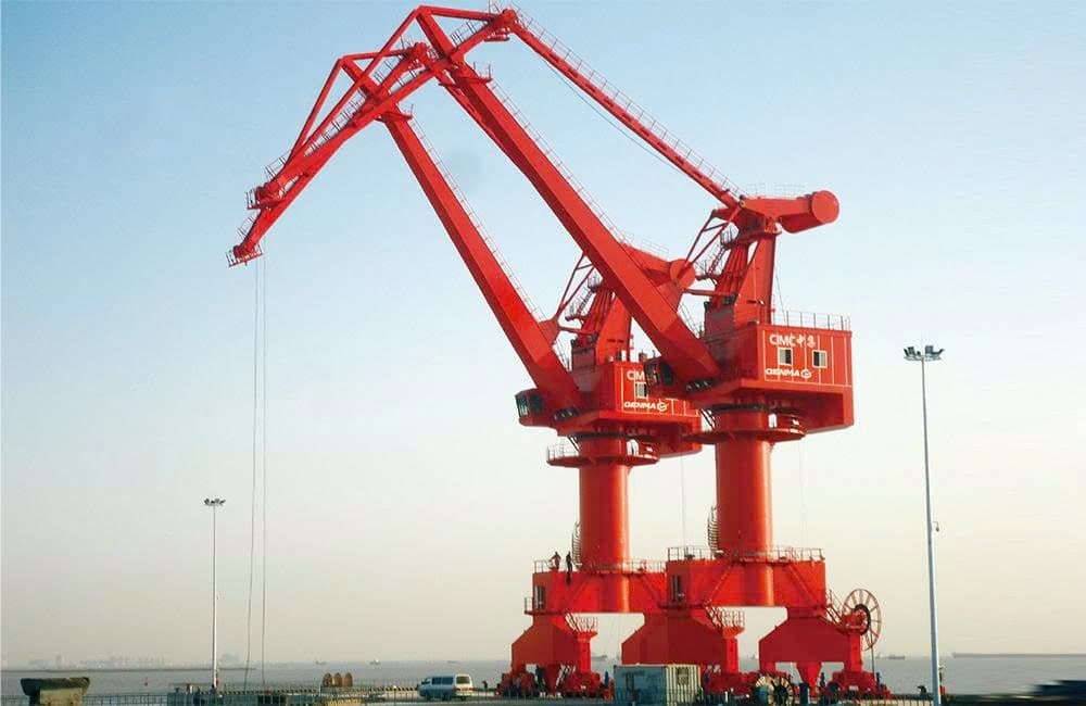 Lever Luffing Portal Crane